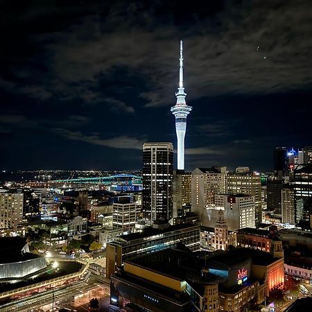 Skytower And City View 2 Bedroom Apartment On High Floor Auckland Zewnętrze zdjęcie