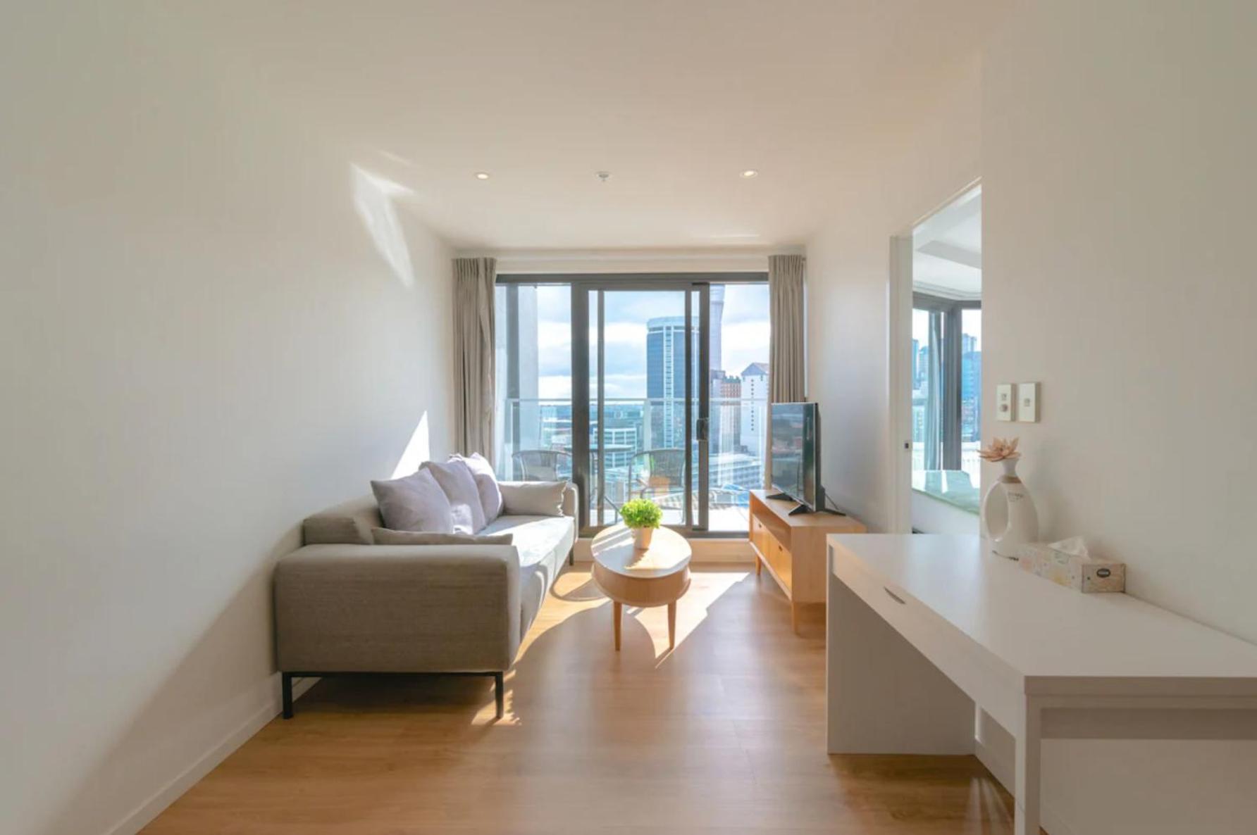 Skytower And City View 2 Bedroom Apartment On High Floor Auckland Zewnętrze zdjęcie